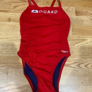 Speedo lifeguard swimsuit